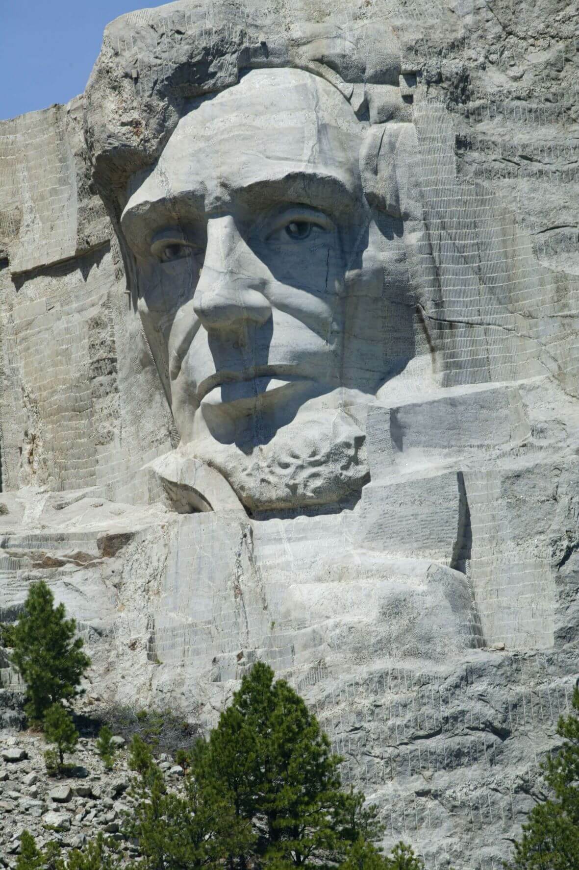 abraham lincoln carving